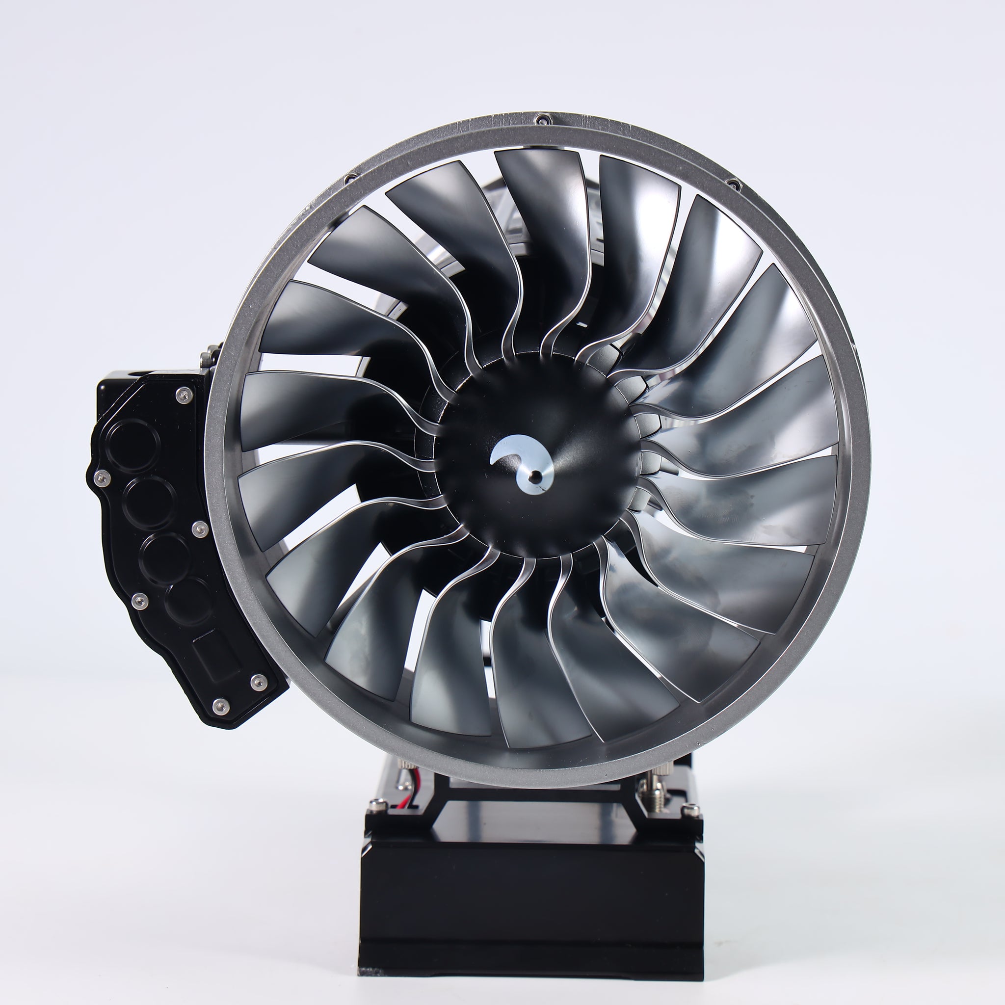 TECHING 1/12 Metal Dual-Spool Turbofan Engine Model Kit – Working Jet Engine Replica with 300+ PCS for STEM Learning & Collectors