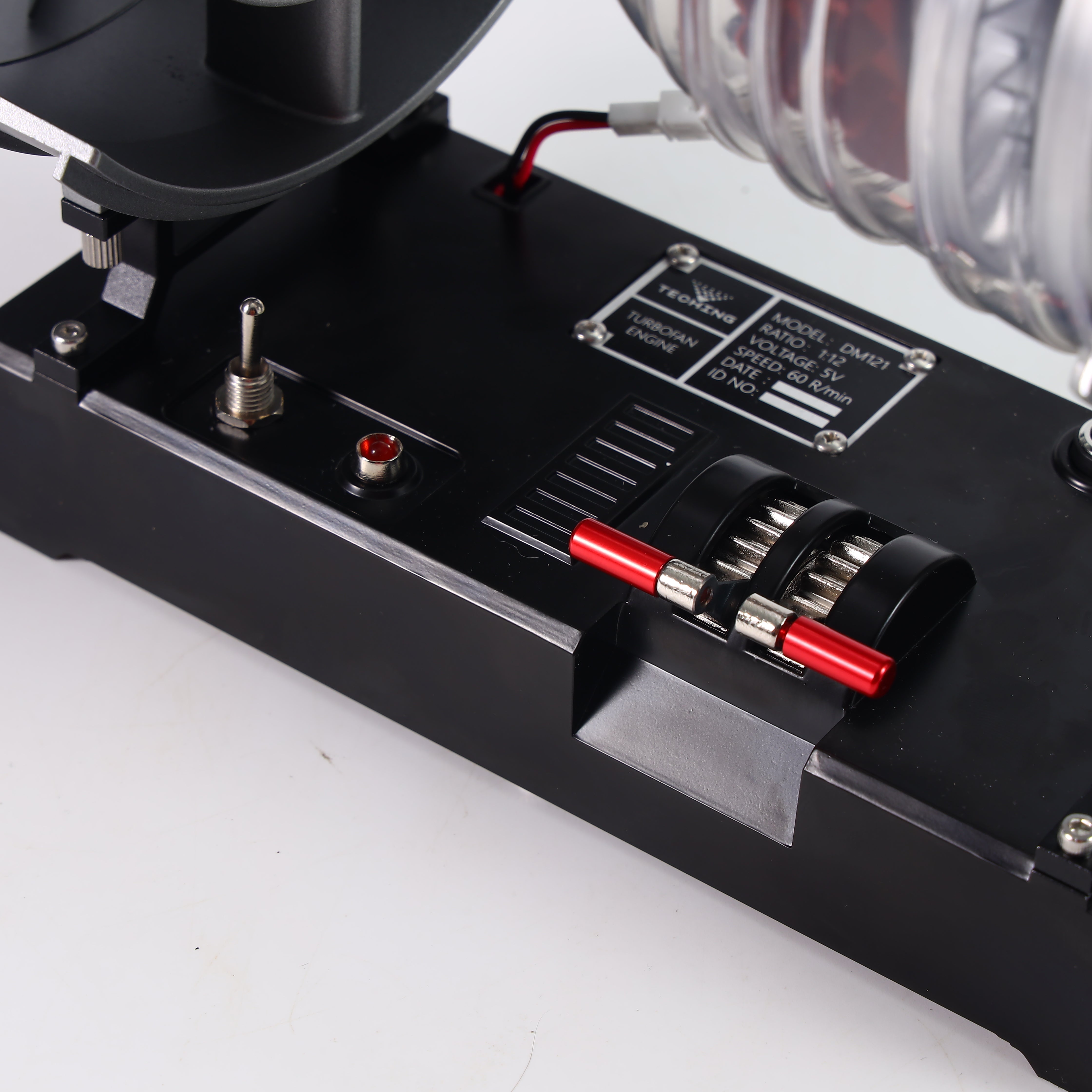 TECHING 1/12 Metal Dual-Spool Turbofan Engine Model Kit – Working Jet Engine Replica with 300+ PCS for STEM Learning & Collectors