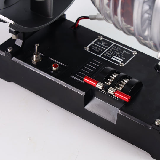 TECHING 1/12 Metal Dual-Spool Turbofan Engine Model Kit – Working Jet Engine Replica with 300+ PCS for STEM Learning & Collectors