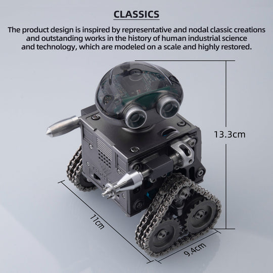 enginekitor-teching-160pcs-diy-metal-robot-tank-building-kit-with-bluetooth-speaker-remote-control-puzzle-engine-assembly