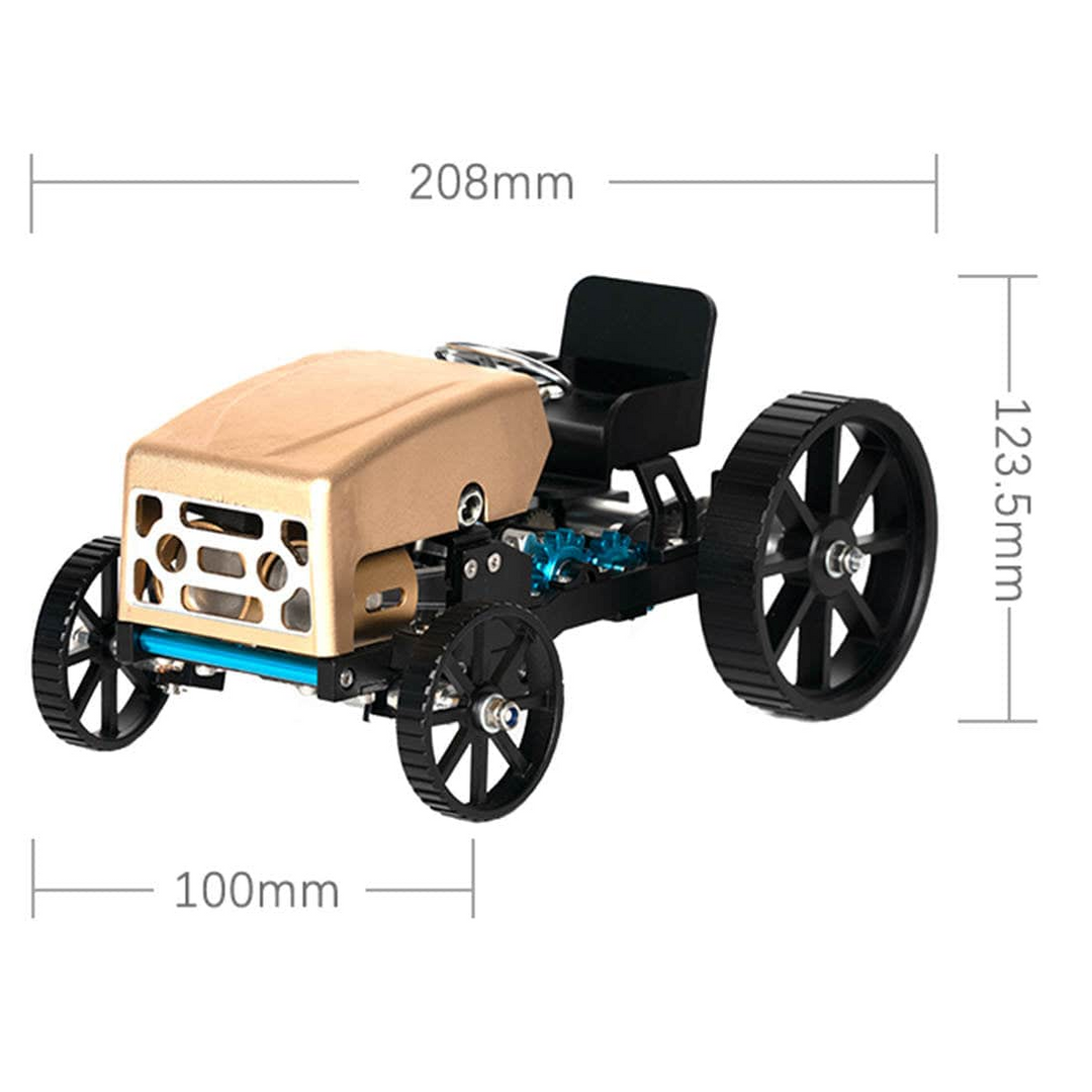 enginekitor-teching-creative-retro-tractor-car-metal-rc-assembled-model-kit-high-challenge-electric-gift-collection