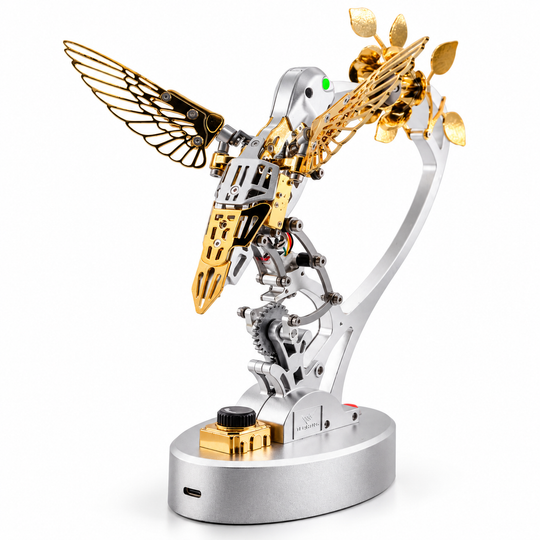TECHING DM350 Mechanical Hummingbird Metal Model Kit – 250+PCS DIY Working Steampunk Model