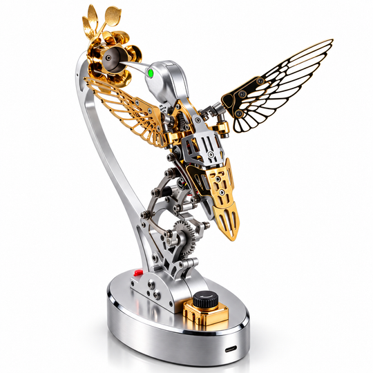TECHING DM350 Mechanical Hummingbird Metal Model Kit – 250+PCS DIY Working Steampunk Model