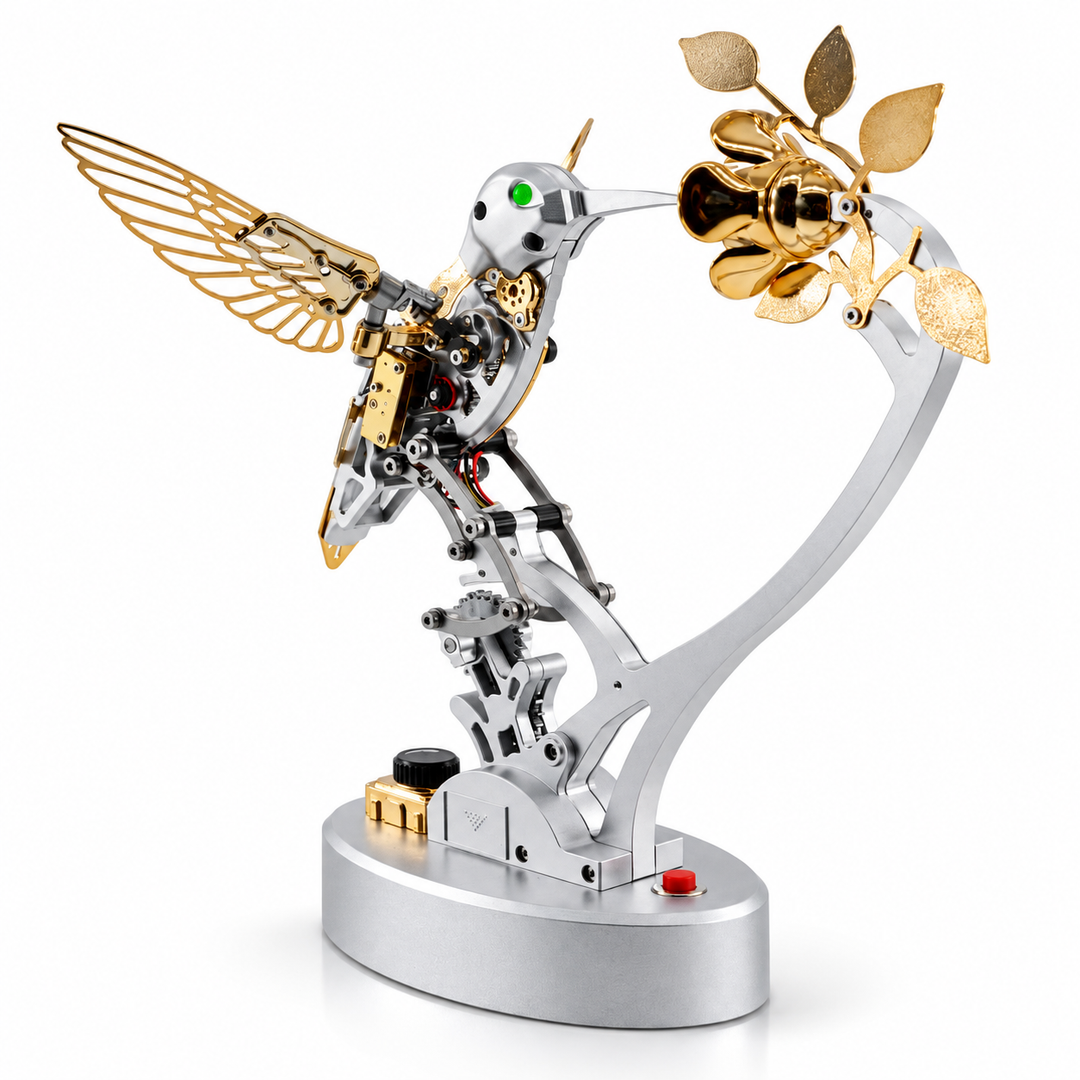 TECHING DM350 Mechanical Hummingbird Metal Model Kit – 250+PCS DIY Working Steampunk Model