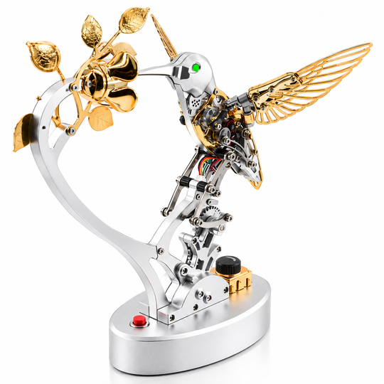 TECHING DM350 Mechanical Hummingbird Metal Model Kit – 250+PCS DIY Working Steampunk Model