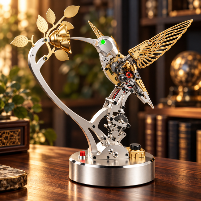 TECHING DM350 Mechanical Hummingbird Metal Model Kit – 250+PCS DIY Working Steampunk Model