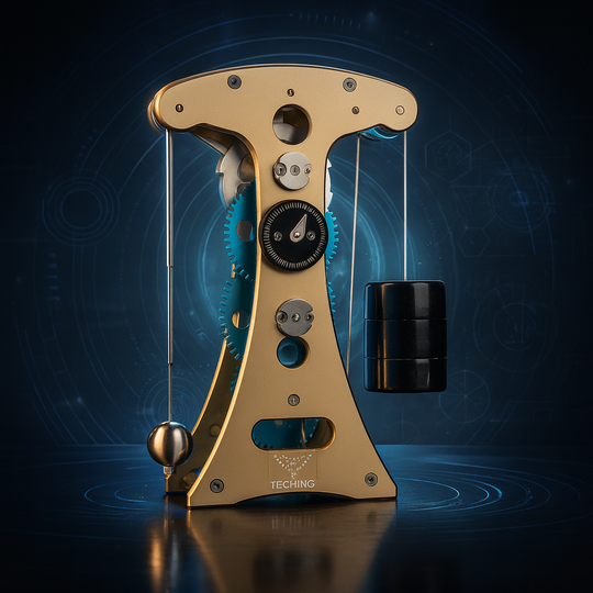 TECHING Full Metal Aluminum Alloy Galileo Pendulum Clock Stirling Engine Assembly Kit Building Toy Gift