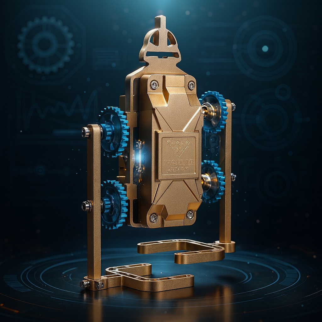 TECHING Full Metal Stirling Engine & Pedestrian Robot Engine Building ...