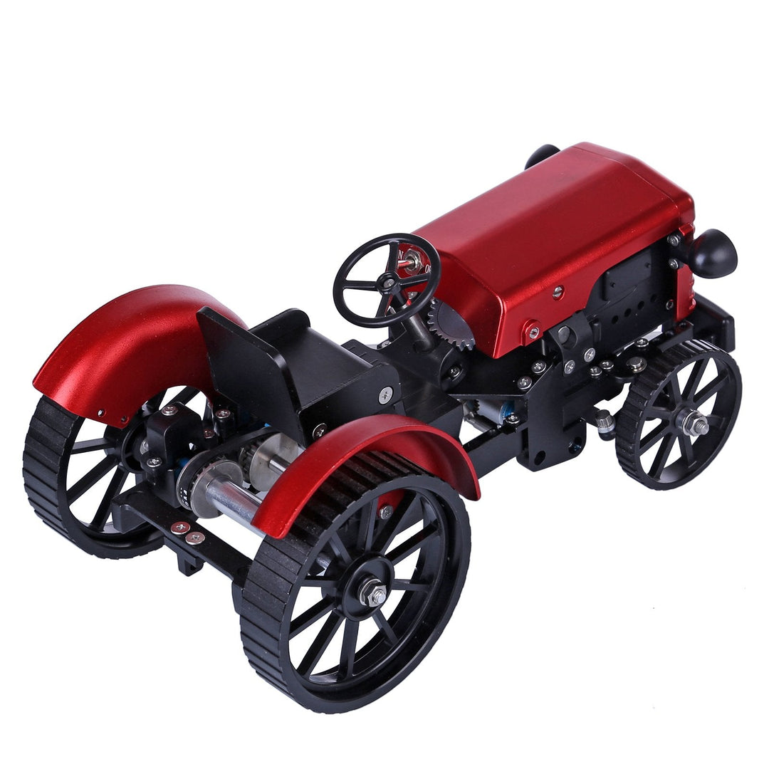 enginekitor-teching-mini-app-controlled-diy-assembly-metal-red-tractor-model-remote-control-educational-toy-gift-collection