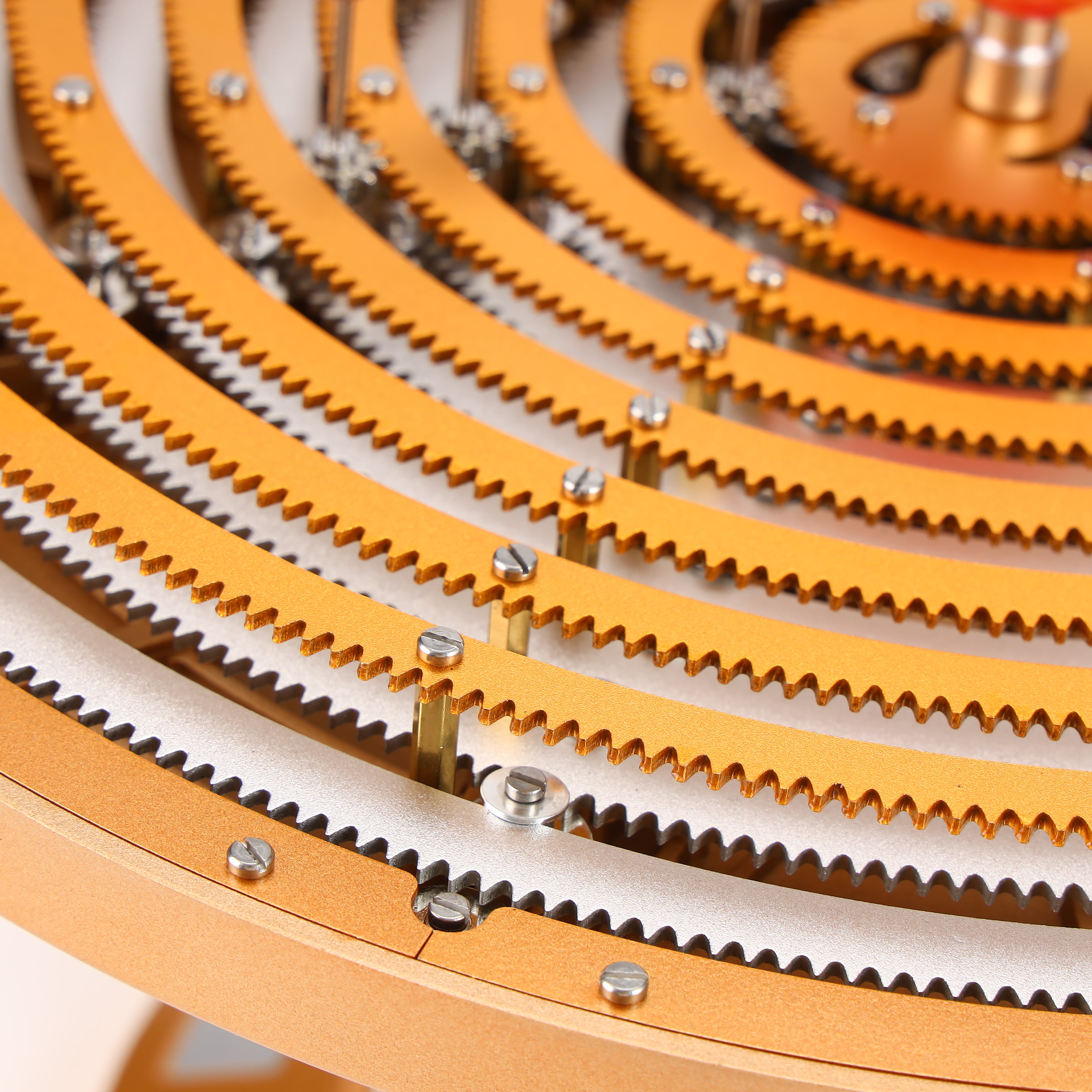TECHING ORR-S1 All-Metal Mechanical Solar System Orrery Model with Precision Gear Drive
