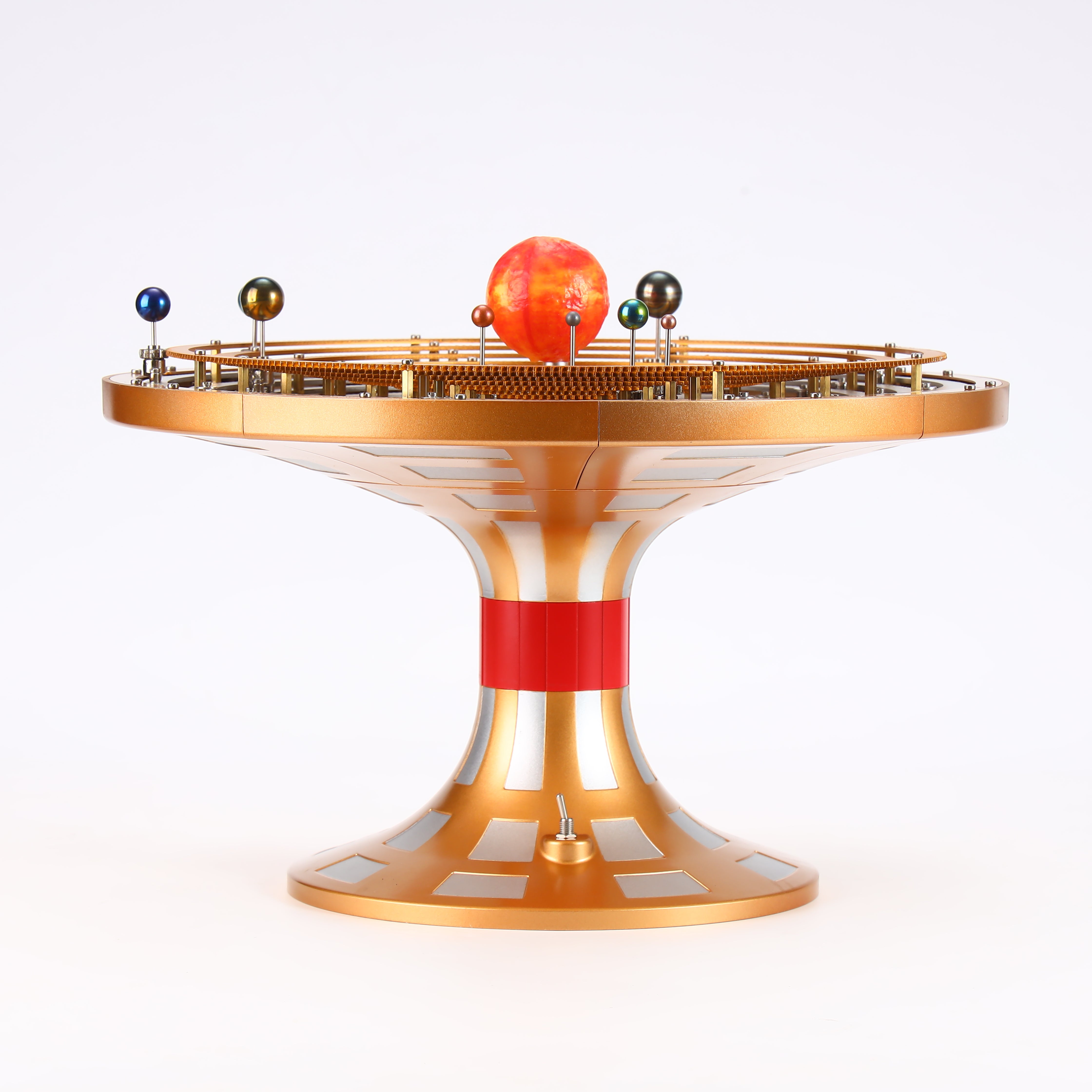 TECHING ORR-S1 All-Metal Mechanical Solar System Orrery Model with Precision Gear Drive