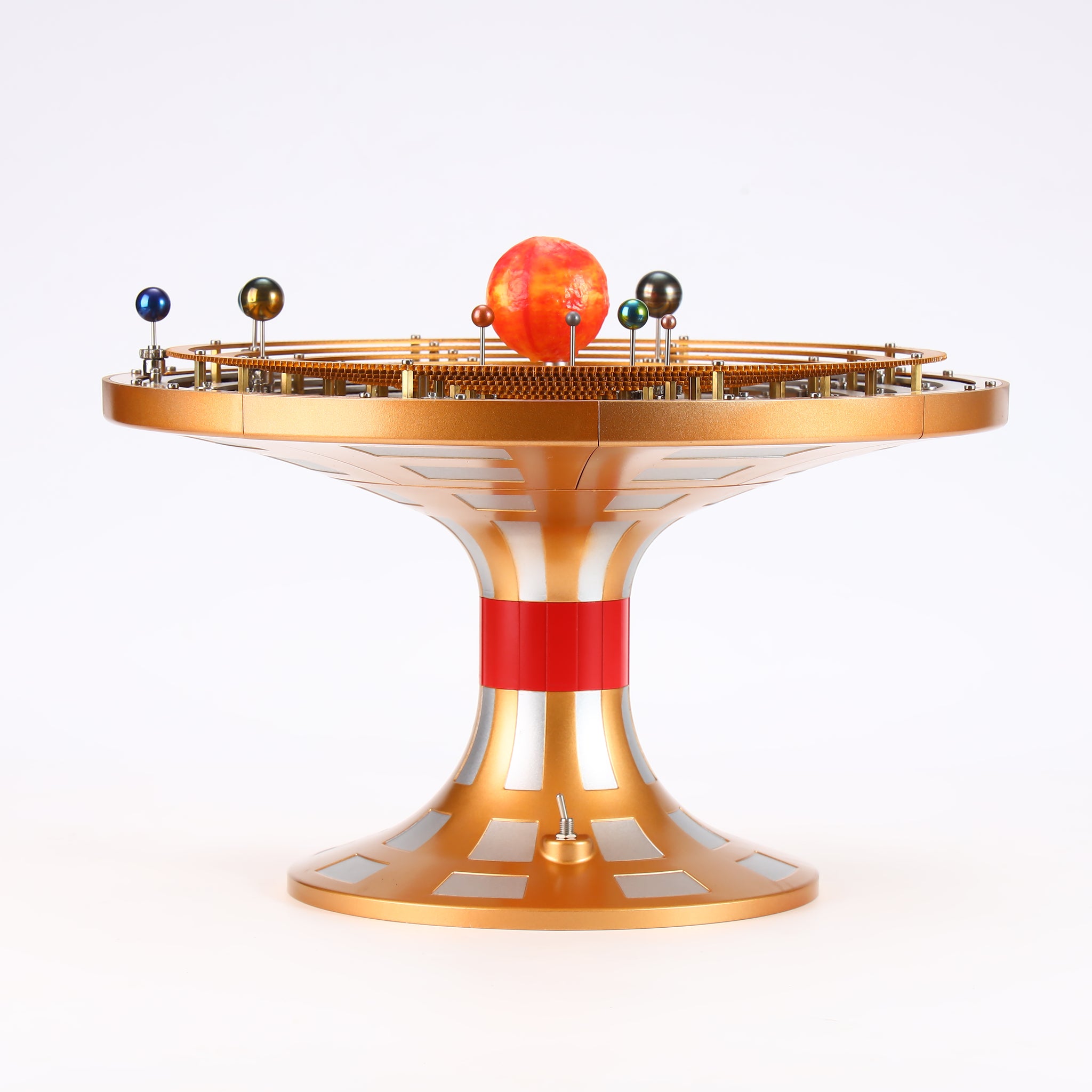 TECHING ORR-S1 All-Metal Mechanical Solar System Orrery Model with Precision Gear Drive