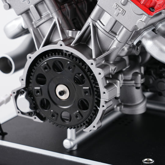 TECHING V12 Full Metal Engine Model Kit – 12-Cylinder DIY Car Engine Assembly with 800+ Precision Parts