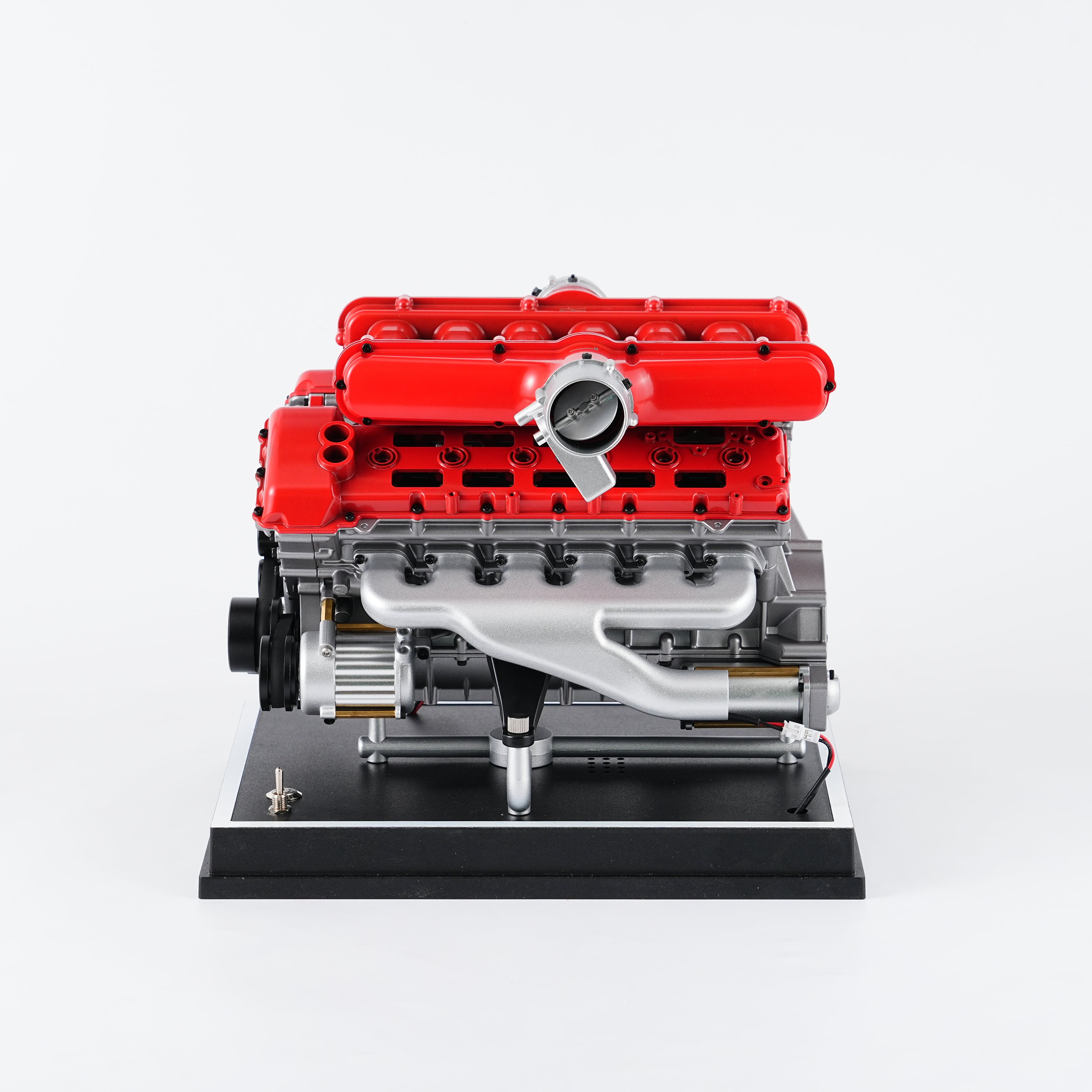 TECHING V12 Full Metal Engine Model Kit – 12-Cylinder DIY Car Engine Assembly with 800+ Precision Parts