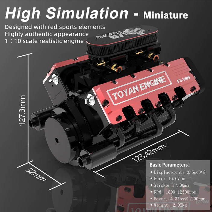 enginekitor-toyan-fs-v800-v8-nitro-engine-28cc-build-your-own-working-v8-engine-model-kit