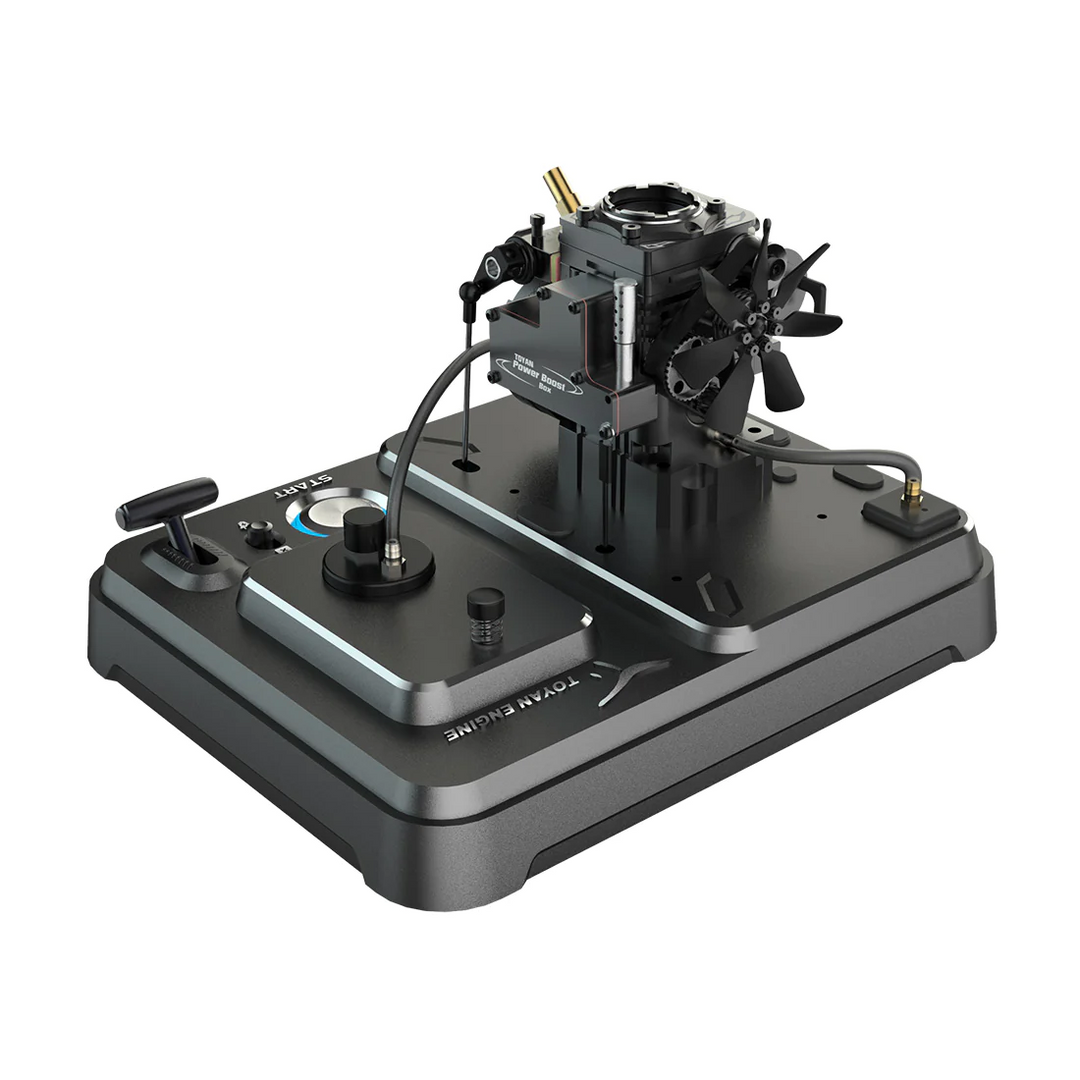 toyan power boost box TOYAN Premium Commemorative Edition FS-S100AT 4-stroke Gasoline/Nitro Engine Model