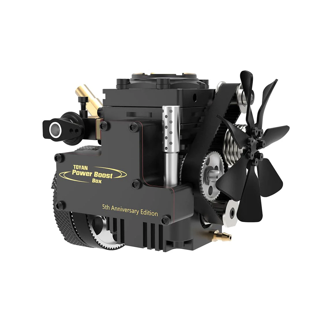 toyan power boost box TOYAN Premium Commemorative Edition FS-S100AT 4-stroke Gasoline/Nitro Engine Model