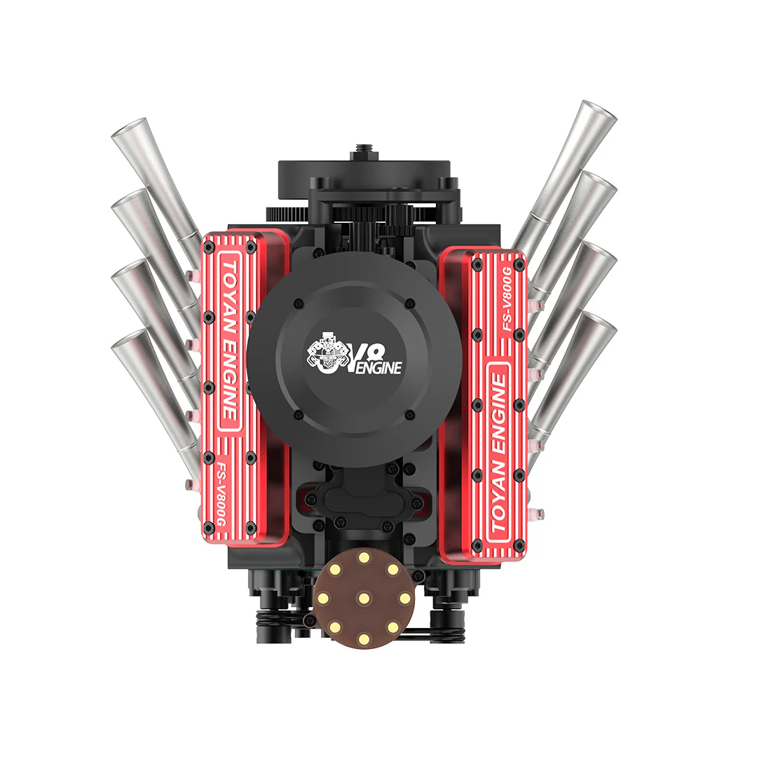 TOYAN V8 Engine FS-V800WGPC 28cc OHV Gasoline Engine V8 Engine Model K ...