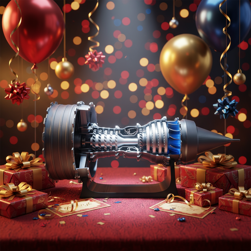ENGINEKITOR TR900 Large Turbofan Engine Model Kit with Adjustable Speed And Lighting Turbofan Engine Model(47cm/18.5Inch)