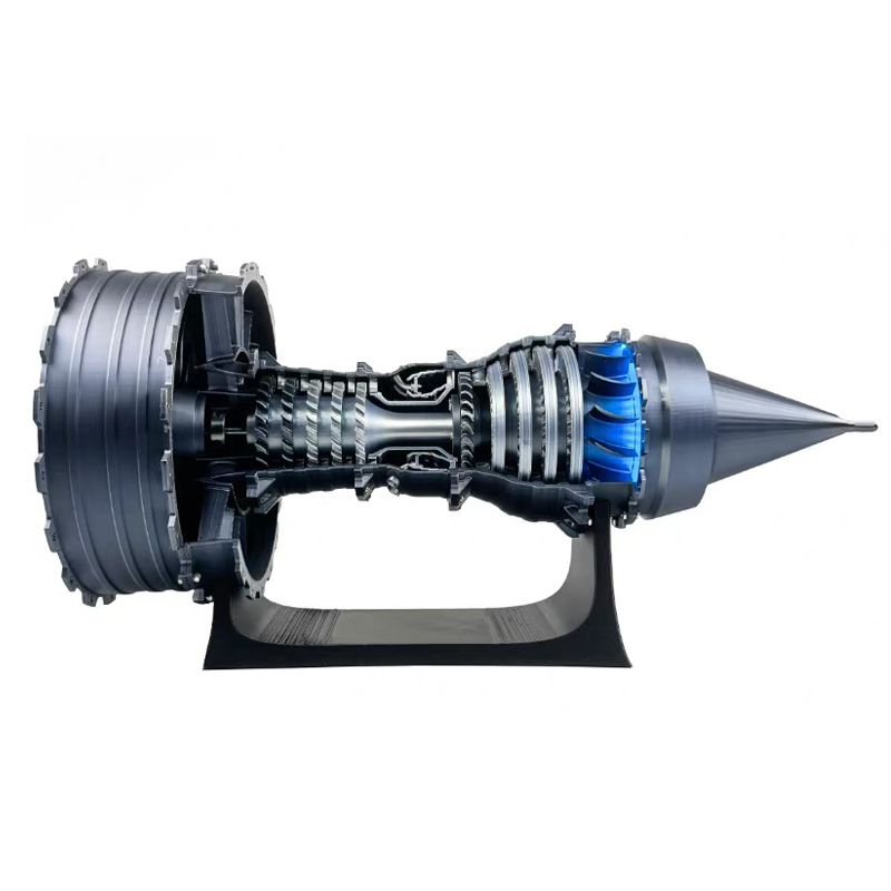 ENGINEKITOR TR900 Large Turbofan Engine Model Kit with Adjustable Spee ...