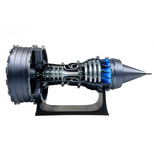 ENGINEKITOR TR900 Large Turbofan Engine Model Kit with Adjustable Speed And Lighting Turbofan Engine Model(47cm/18.5Inch)