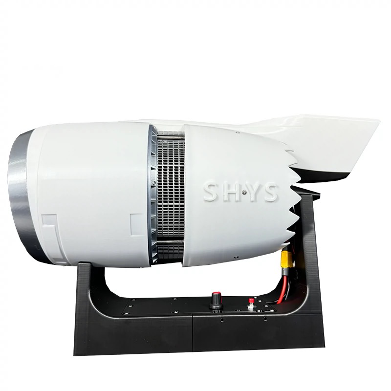 ENGINEKITOR TR900 Reverse Thrust Turbofan Engine Model Kit - Aviation Simulation Engine Model Brushless Motor Engine Model Kit