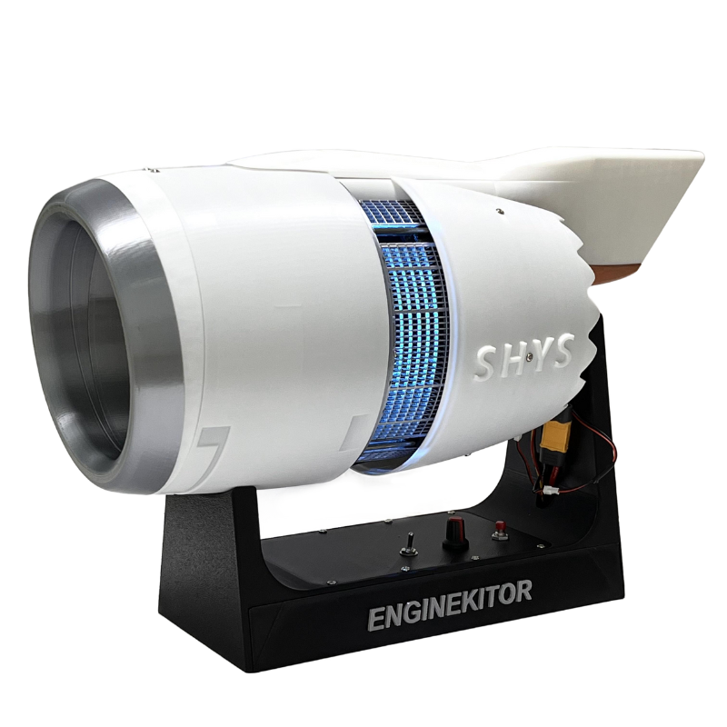 ENGINEKITOR TR900 Reverse Thrust Turbofan Engine Model Kit - Aviation ...