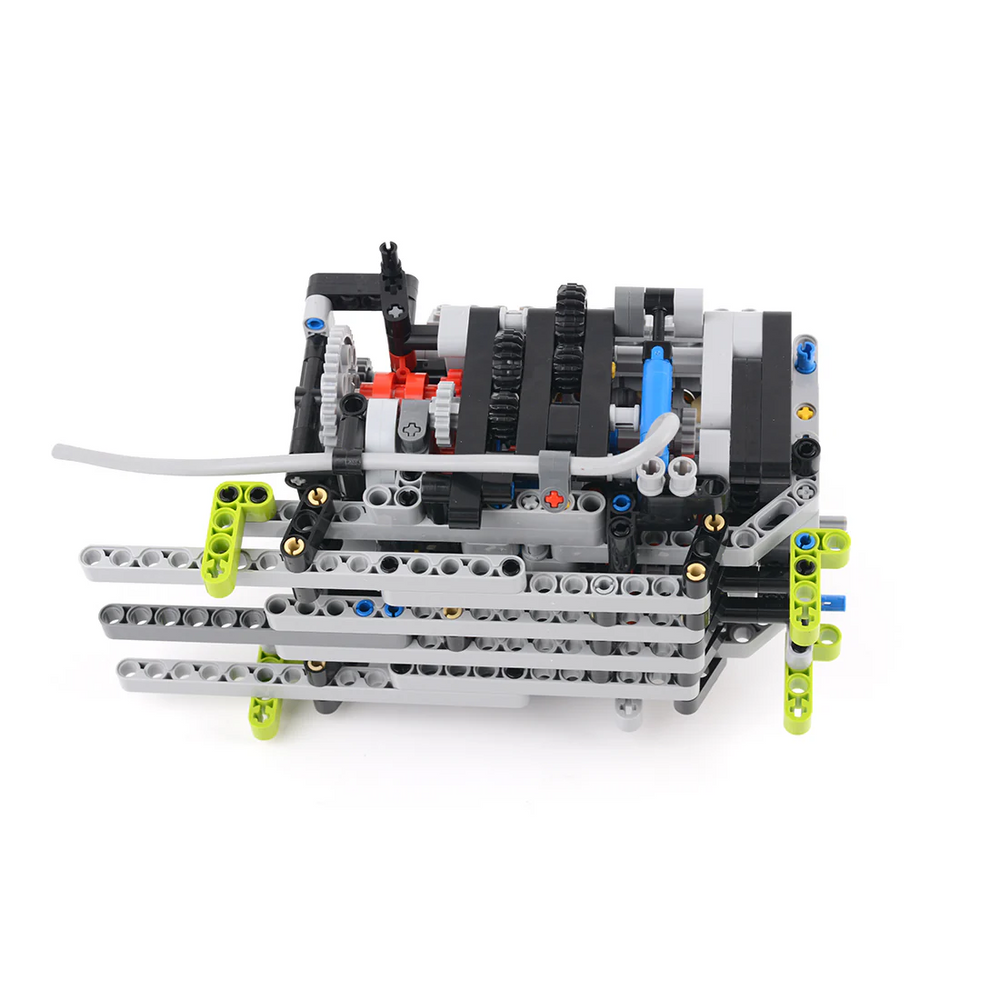 V12 Brick Engine Model Building  Blocks Assembly Kit-Build Your Own Engine Model-MOC-26254