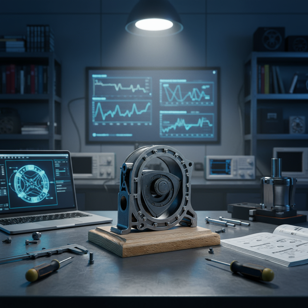 ENGINEKITOR Wankel Engine Model Metal Rotary Engine Kit for Tech Enthusiasts and Future Engineers - Build Your Own Engine Model