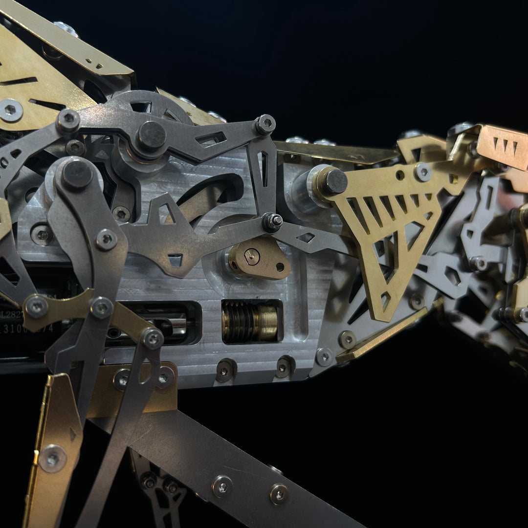 ENGINEKITOR Mechanical Running Horse 3D Metal Model Kit – Kinetic Motion Engineering Model