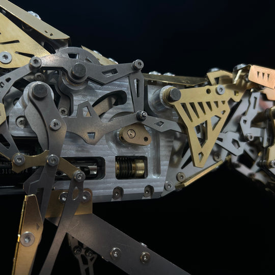 ENGINEKITOR Mechanical Running Horse 3D Metal Model Kit – Kinetic Motion Engineering Model
