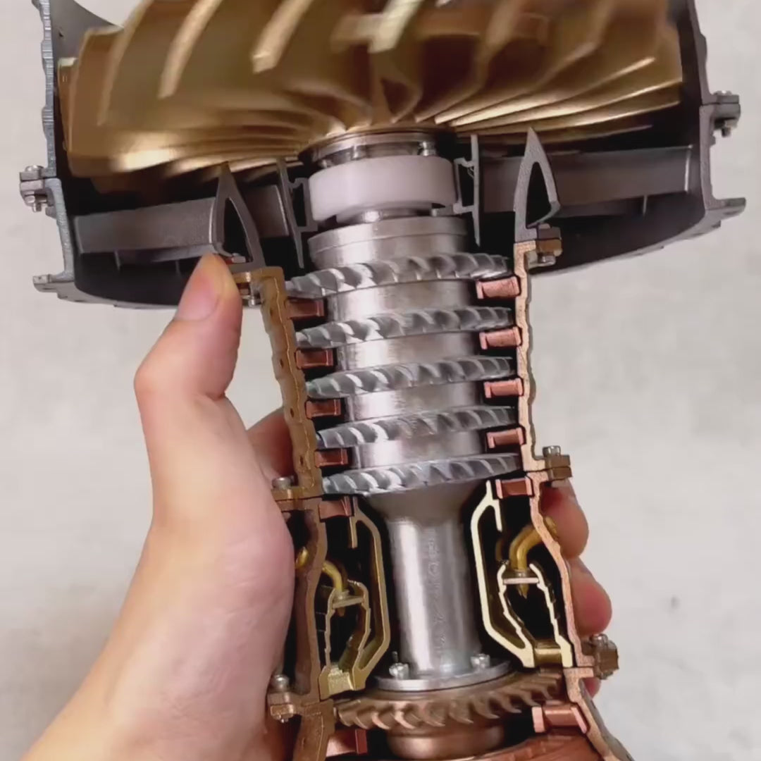 ENGINEKITOR Trent 900-1:20 Scale Mechanical Science Model-Build Your Own Jet Aircraft Turbofan Engine Kit