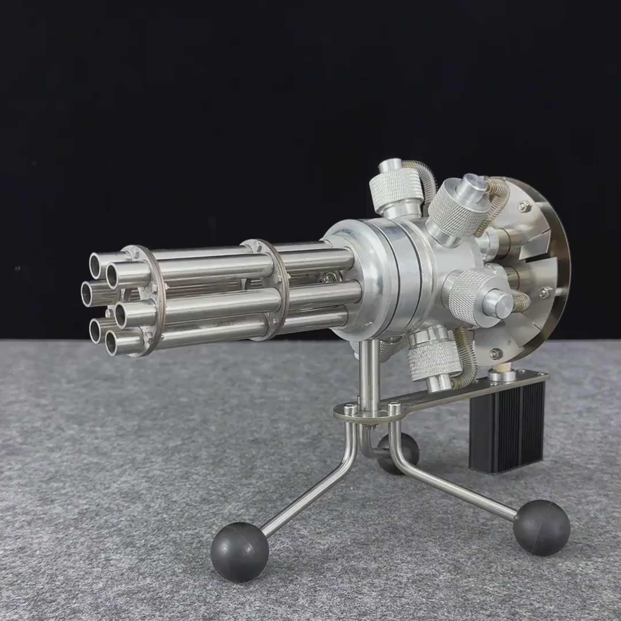 Motor Stirling Gatling HMG Modelo de motor Stirling: construye tu propio motor