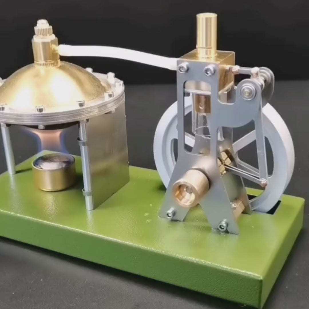 ENGINEKITOR TM Steam Engine Model Kit – STEM Educational Mechanical Engine for Learning