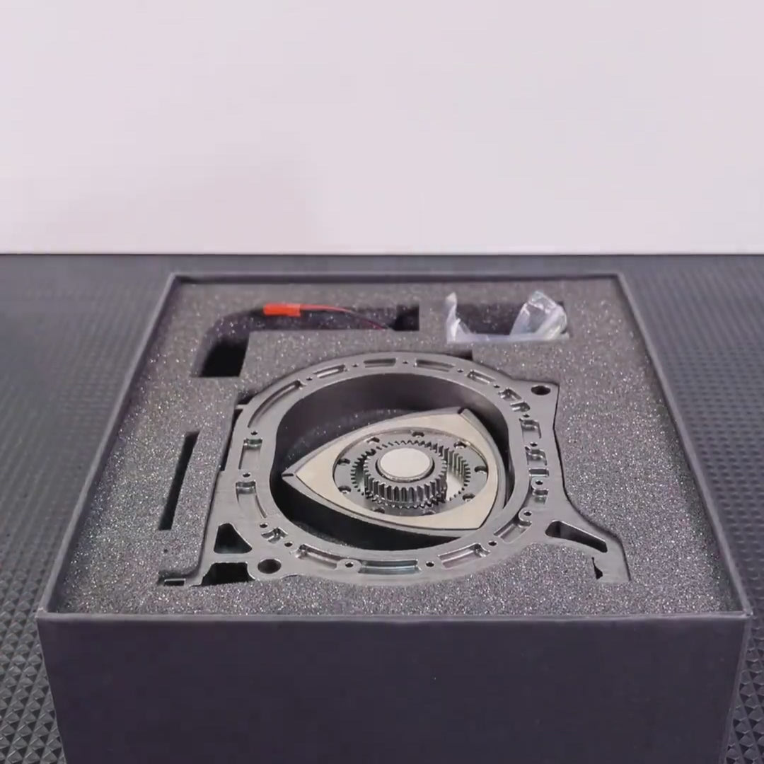 ENGINEKITOR Wankel Engine Model Metal Rotary Engine Kit for Tech Enthusiasts and Future Engineers - Build Your Own Engine Model