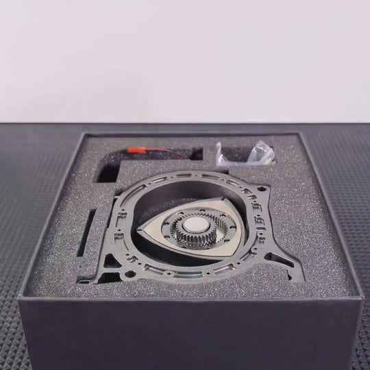 ENGINEKITOR Wankel Engine Model Metal Rotary Engine Kit for Tech Enthusiasts and Future Engineers - Build Your Own Engine Model