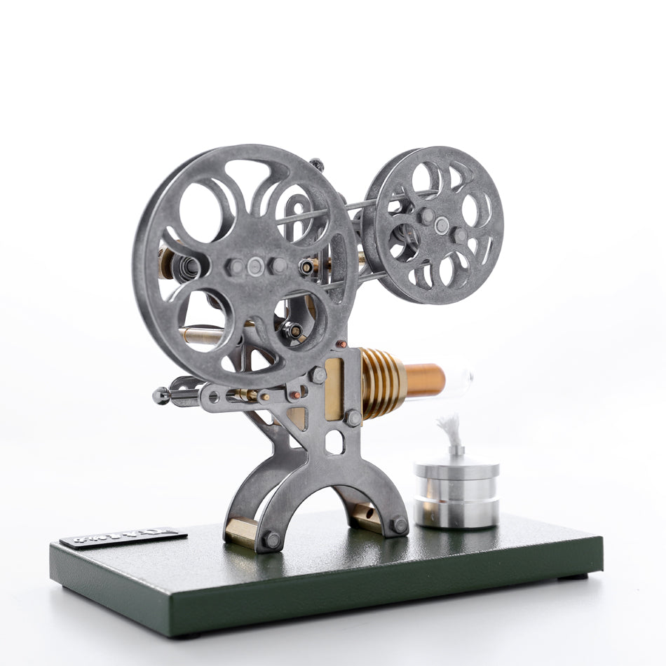Stirling Engine Projector Model – Vintage Mechanical STEM Engine Model